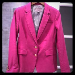 Pink (fucia) Bannana Republic blazer. Size 8